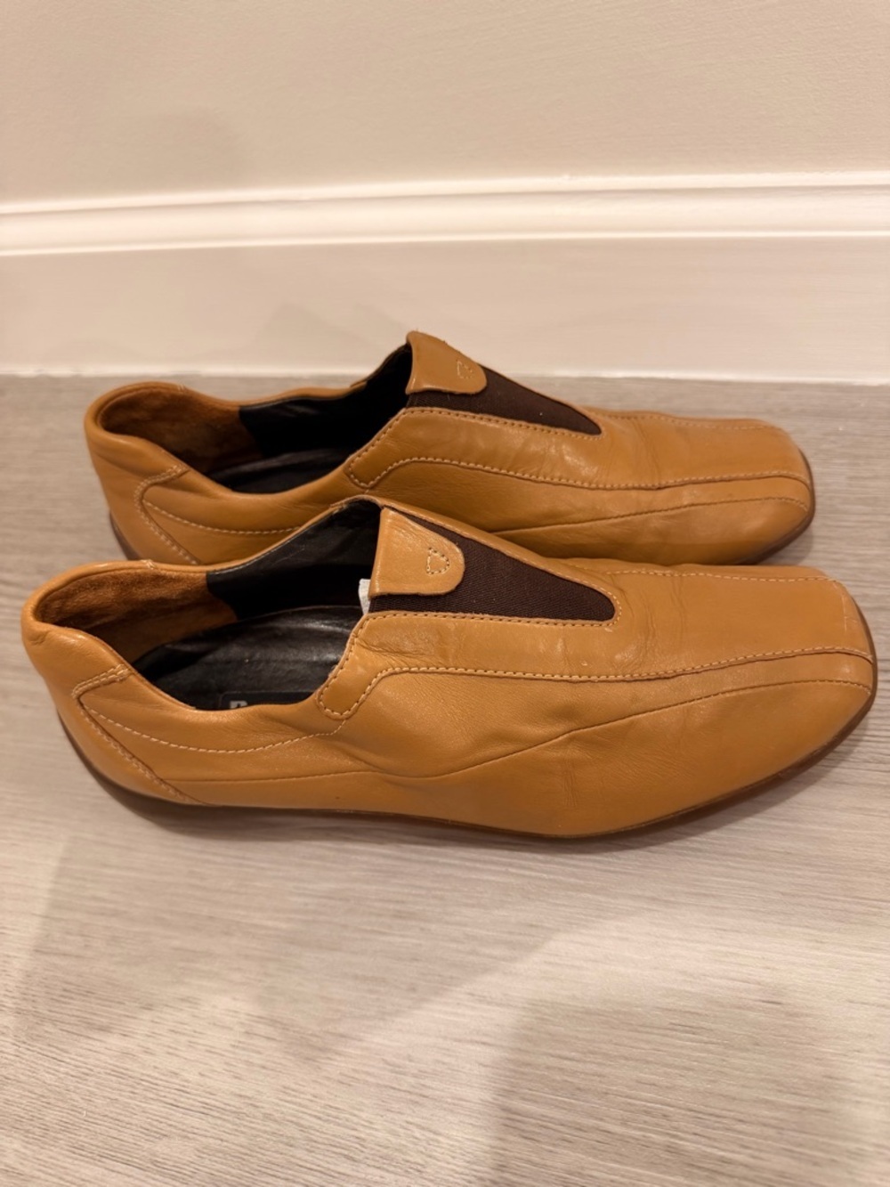 Paul Green Munchen Leather Slip On Women's Driving Loafer Size 7 - Picture 4 of 12
